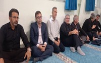 حضور معاون غذا و دارو در مراسم گرامیداشت ایام سوگواری حضرت سید الشهدا(ع)